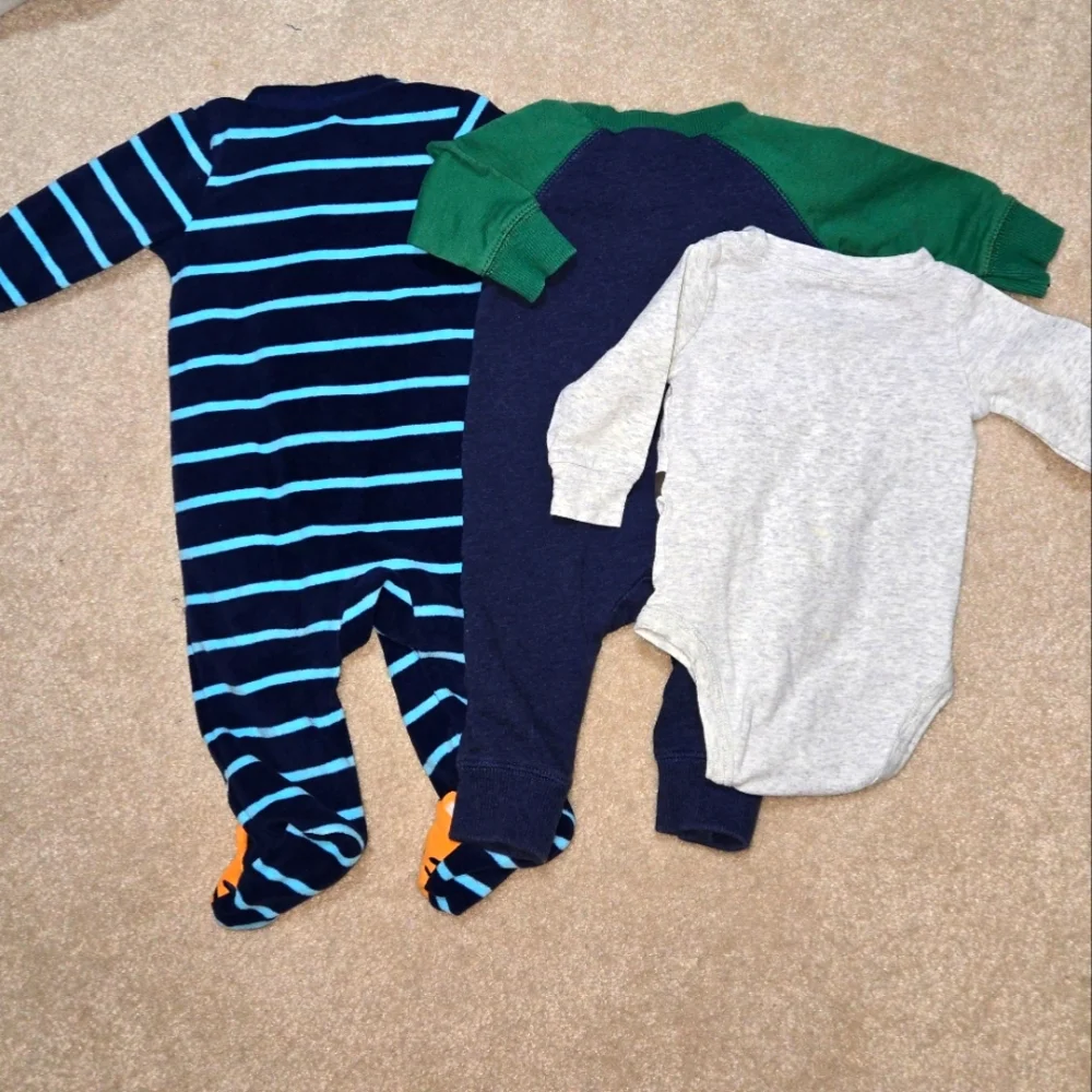 Carter's 3M Baby Boy Bundle 3pcs